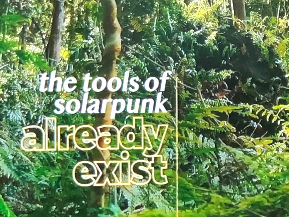 Vision for a Solarpunk Ideal City Central Planning and Foundation