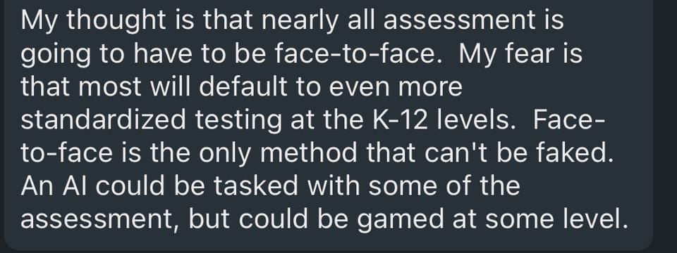 AI assistance / assistants