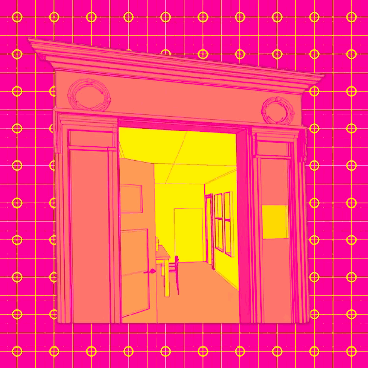 Untitled - starting room - corridor made into interactive “game”